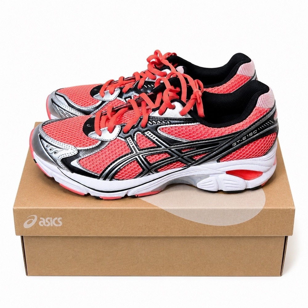 ASICS GT-2160 Papaya Pure Silver 1203A275-700 Men's Size 8.5 Sneakers